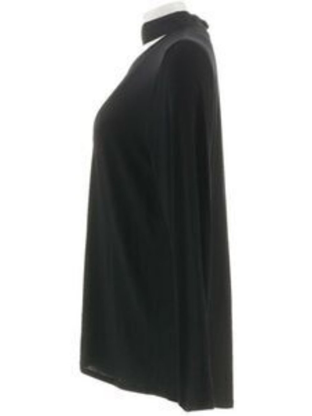 Lisa Rinna Collection Banded Neck Long Sleeve Top - Picture 4 of 5